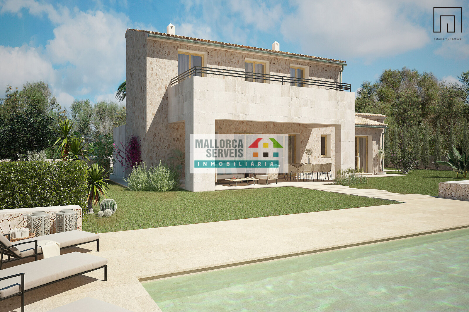BUILDING PLOT WITH PLANS ONLY 1KM FROM CALA MORLANDA AND SILLOT BEACH