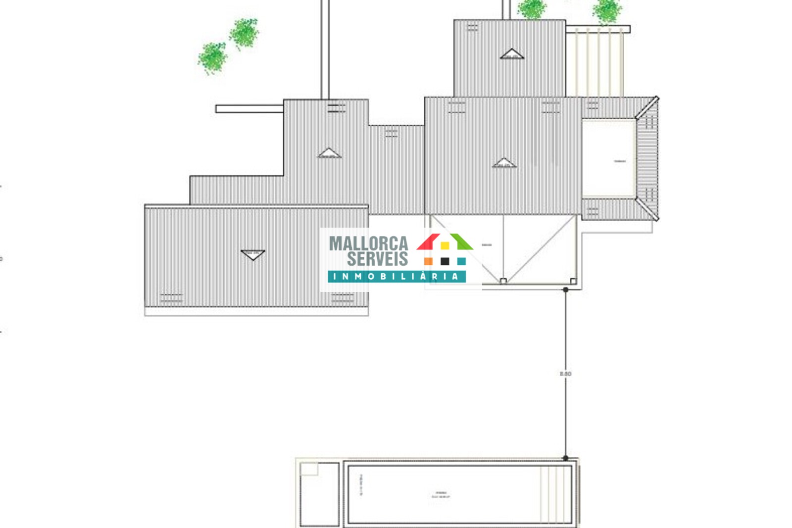 BUILDING PLOT WITH PROYECT IN SES SALINES - LLOMBARDS